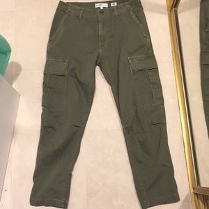 army green straight leg / boyfriend jeans!